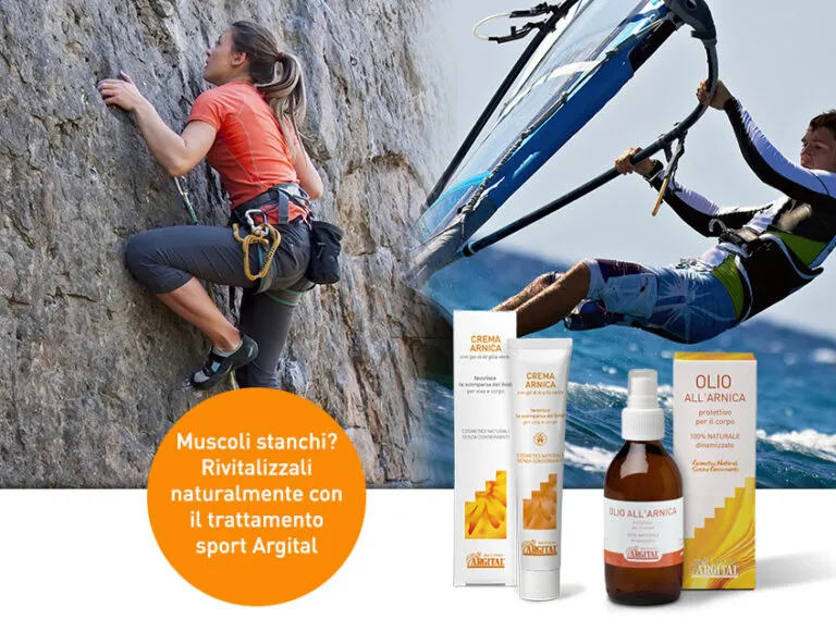 Muscoli stanchi? Rivitalizzali naturalmente con il trattamento sport Argital